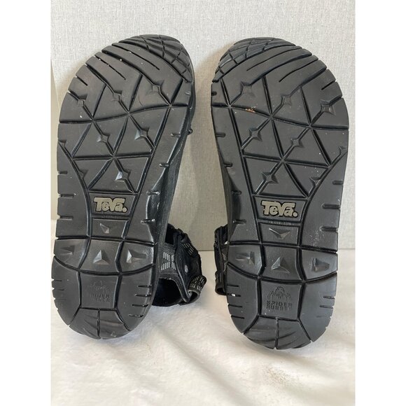 Teva Mens Black Sandals Size 10 - Picture 7 of 9